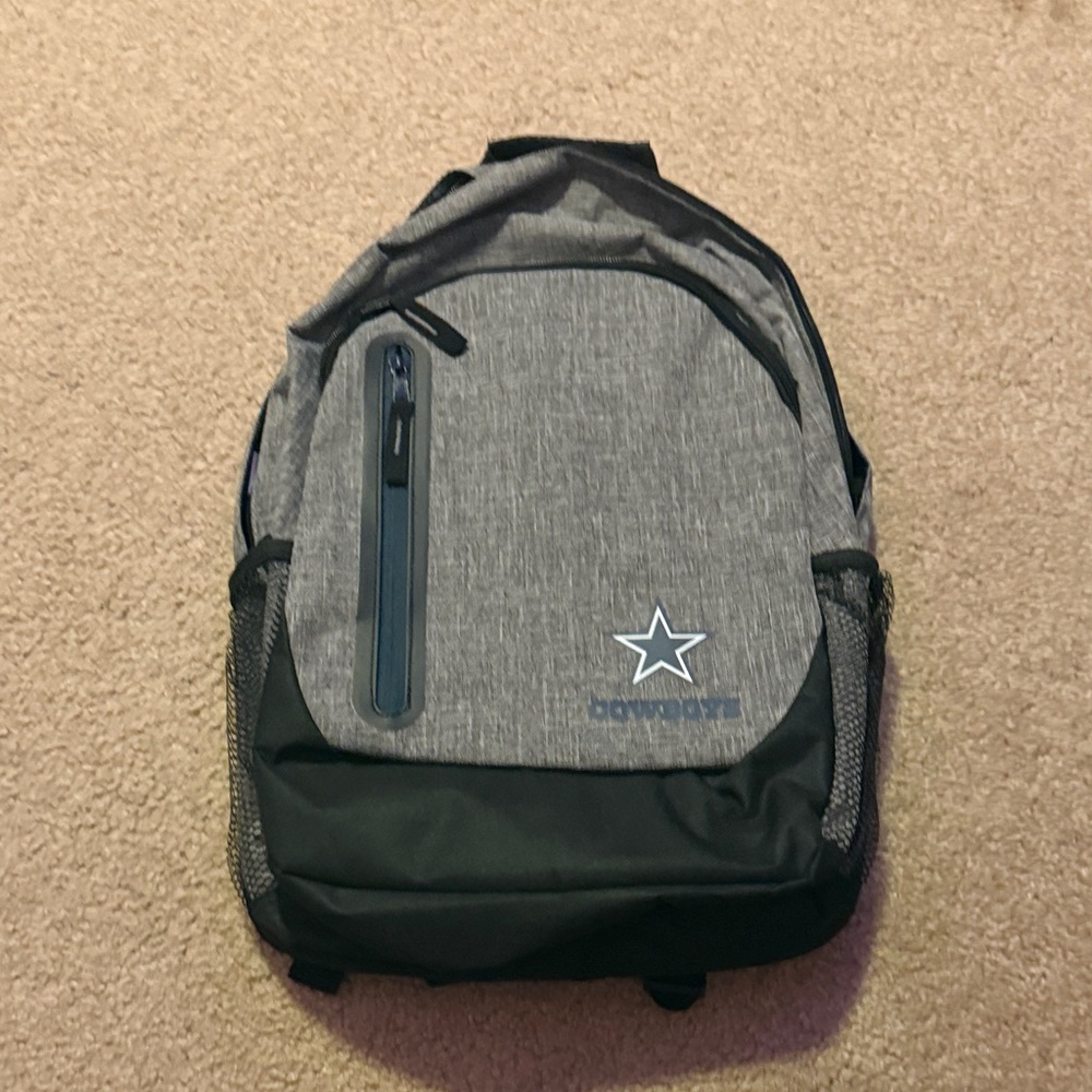 Blue and Gray Star Backpack